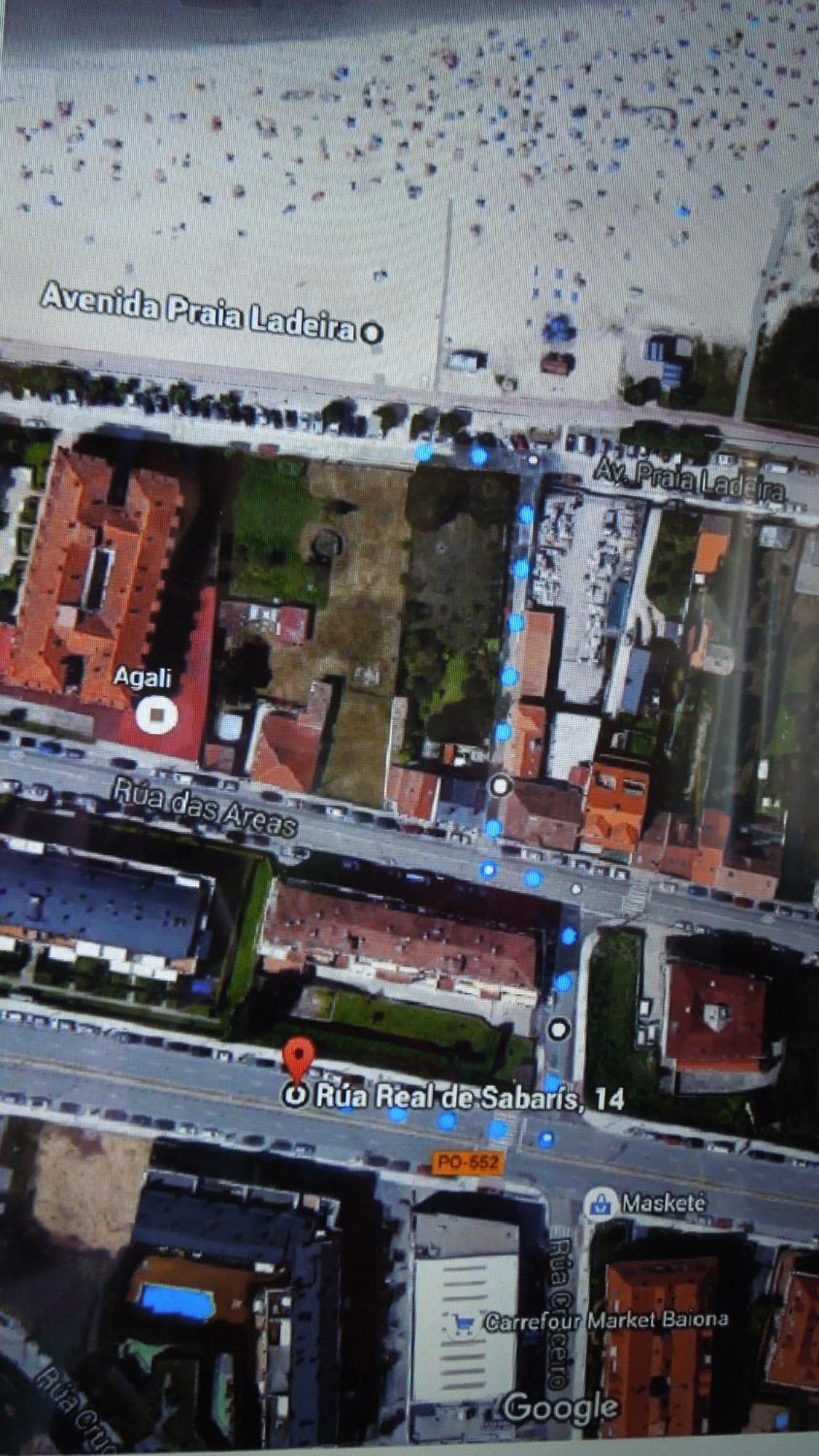 Ladeira Apartment Baiona Luaran gambar